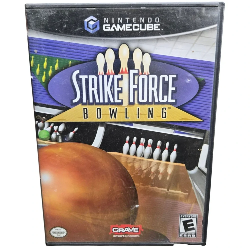 Strike Force Bowling Nintendo GameCube Game 2005 CIB Complete DOL-P-G5BE Tested